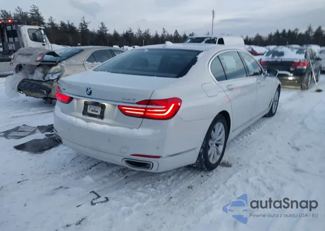 2019 BMW 740I xDrive from USA, damaged, VIN WBA7E4C50KGV28305